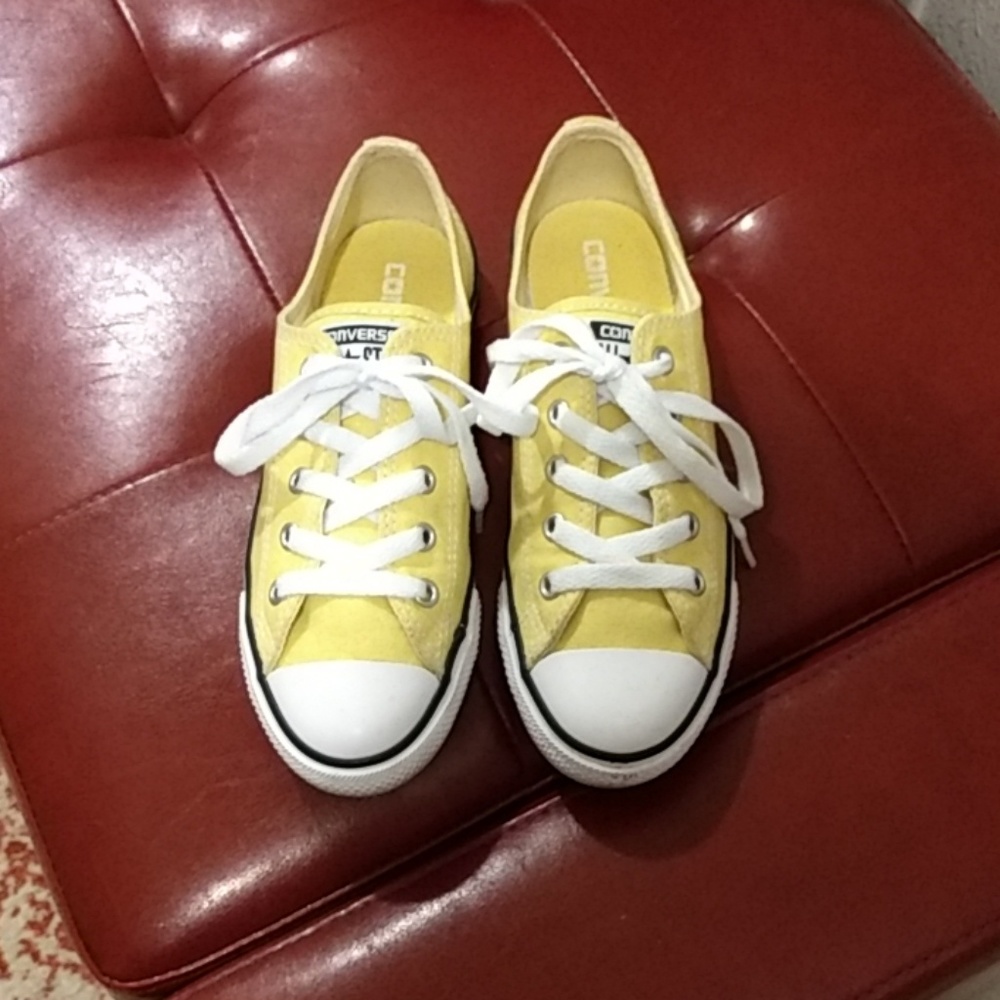 Yellow Converse Shoreline